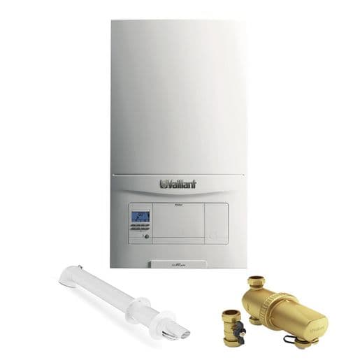 Vaillant EcoFit Pure 825C 25kW Combi Boiler with Horizontal Flue, Advance Filter & 10 Year Warranty 10020389