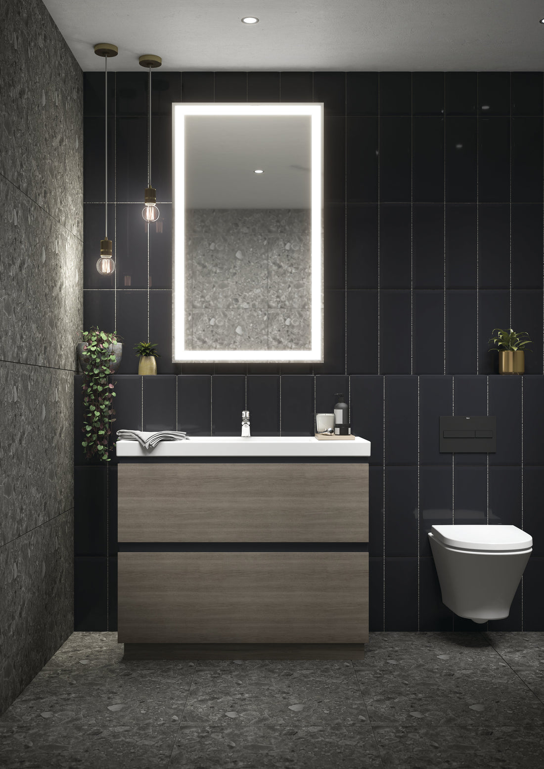 Keep Your Small Bathroom Illuminated This Autumn