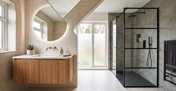 Matte Black vs. Brushed Brass Bathroom Fixtures