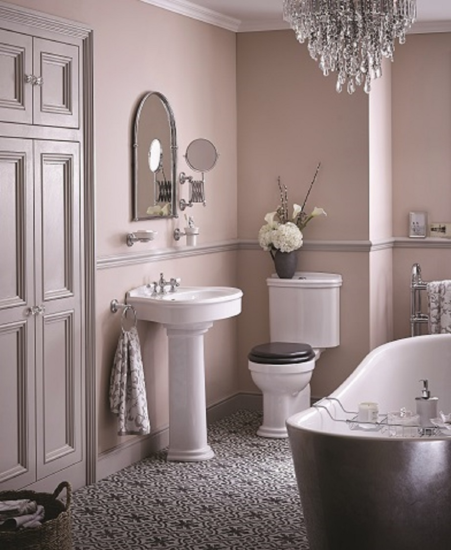 Add Dazzling Pink Touches to Your Bathroom