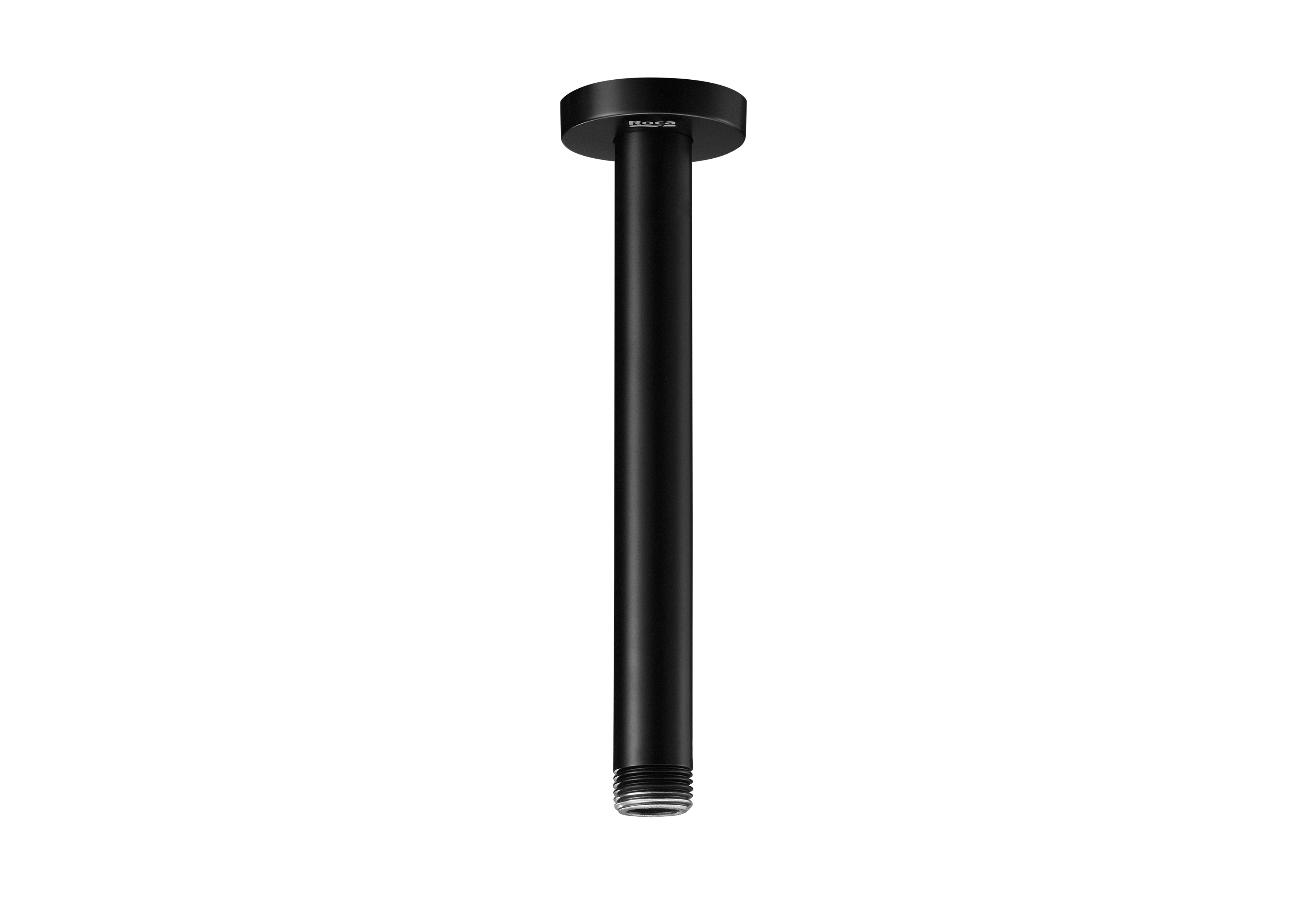 Roca Ceiling Shower Arm (200Mm, Black Matt)