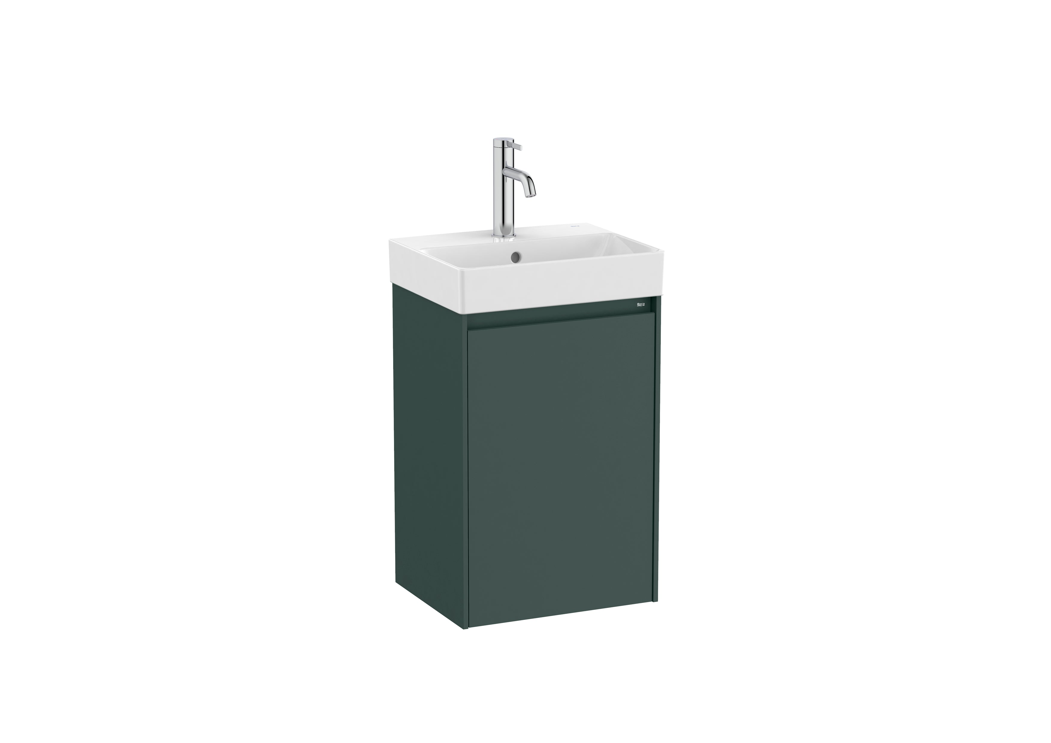 Roca UNIK 1 Door 400mm Matt Green