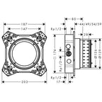 hansgrohe iBox universal 2 Basic Set