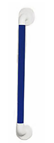 AKW Heavy Duty Plastic Fluted Grab Rail 600mm (24 in ) Blue