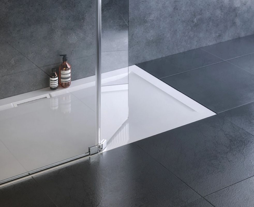 Mira Flight Level Shower Tray 1500 x 800mm White 1.1898.132.WH