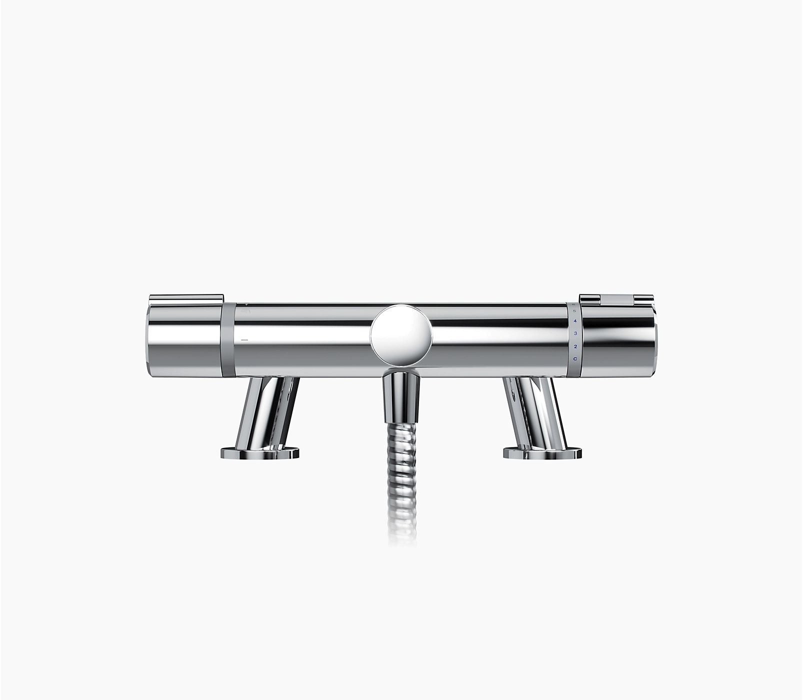 Mira React Deck Mounted Bath Shower Mixer Tap Chrome 1.1900.019