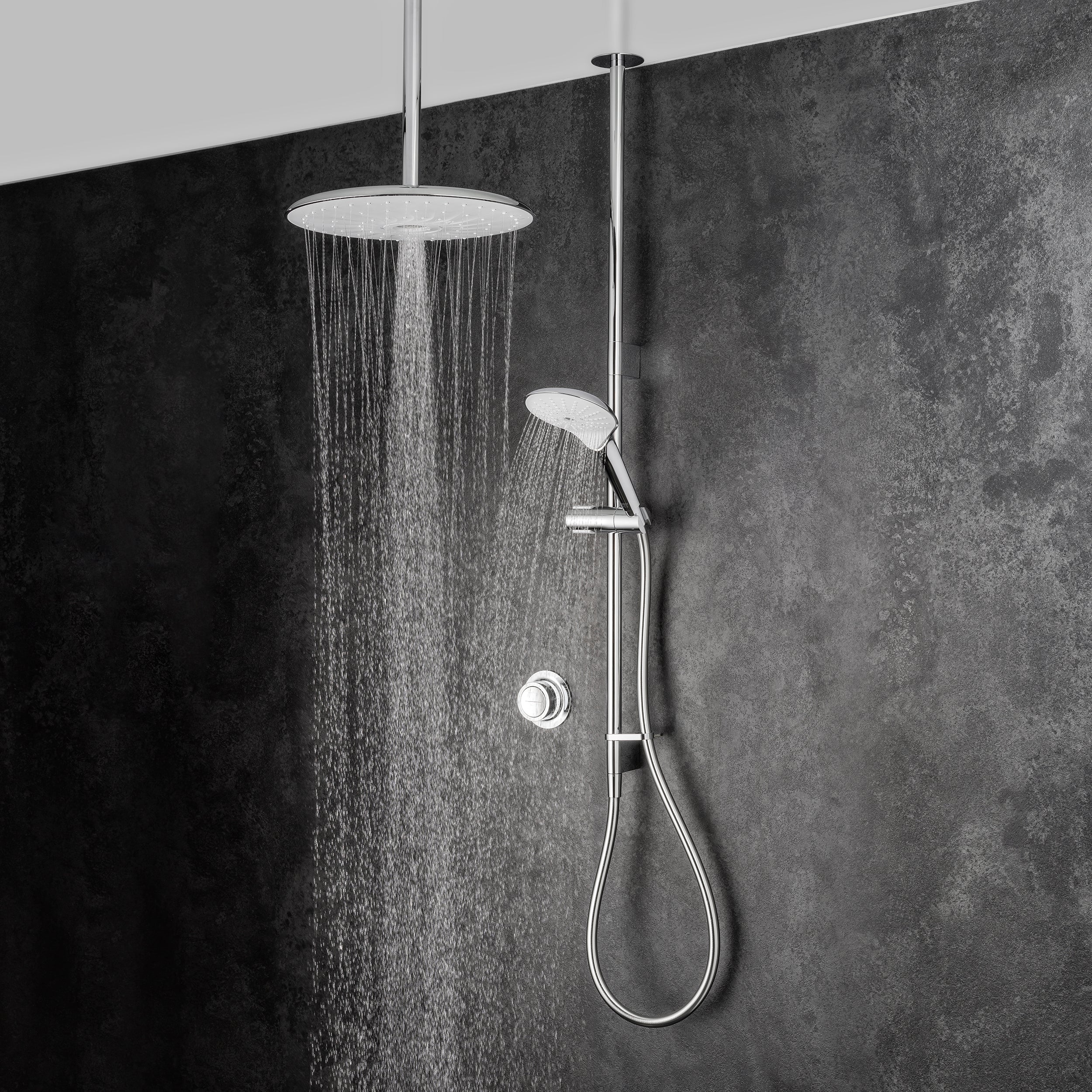 Mira Mode Maxim Pumped Ceiling Fed Shower 1.1980.016