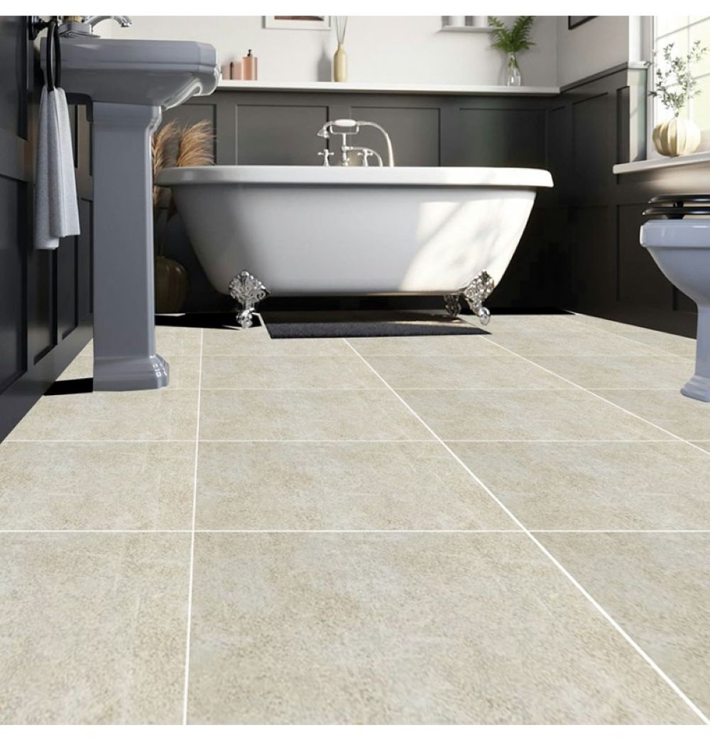 DuraPanel Sand stone tile effect flooring - 100% waterproof 10.016