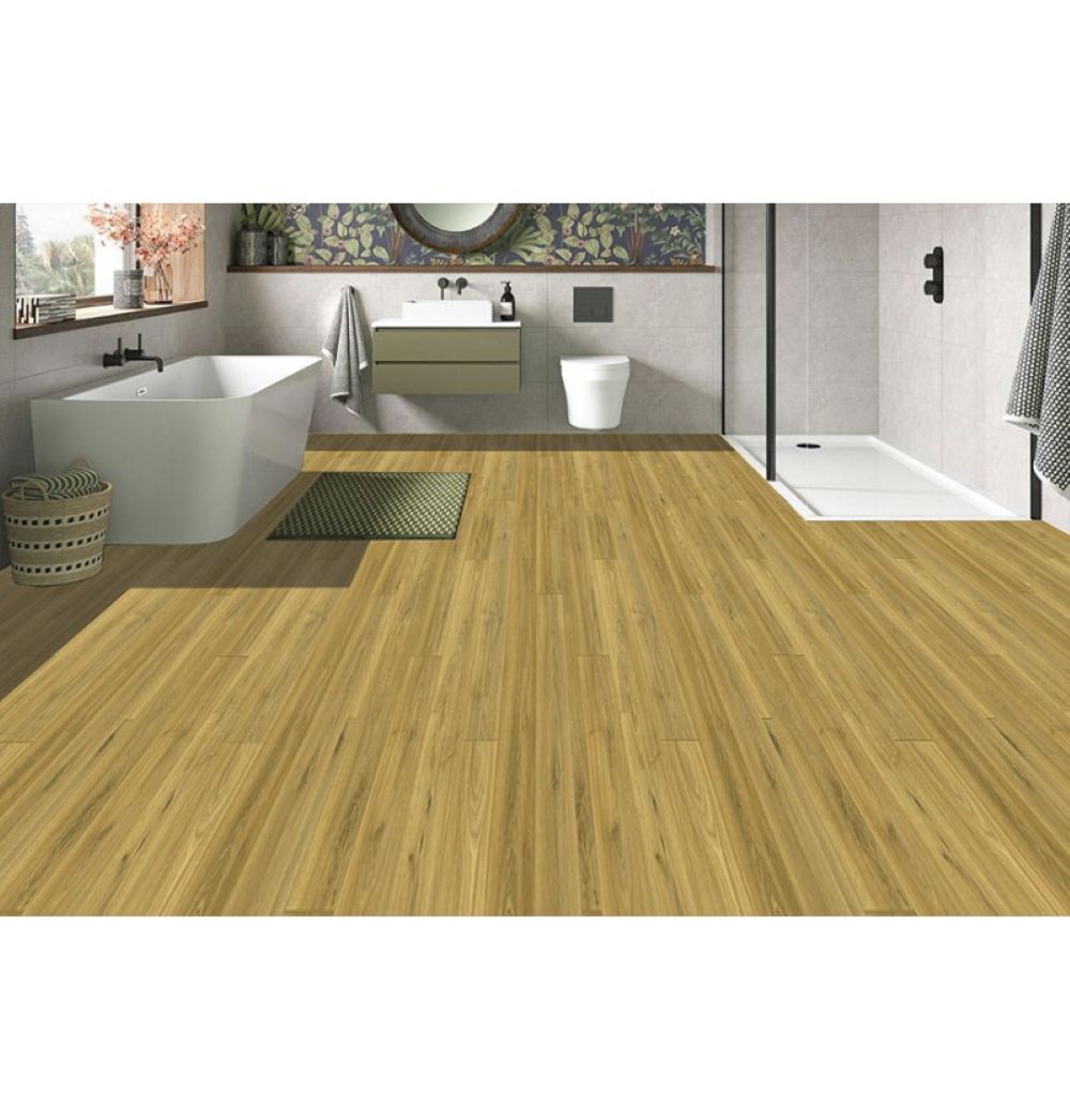 DuraPanel Medium Oak plank effect flooring - 100% waterproof 10.125