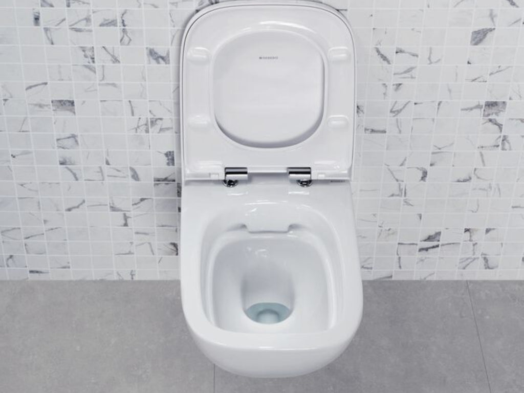 Geberit Smyle Square Wall-Hung WC Short Projection Rimfree 500 379 01 1 500.379.01.1