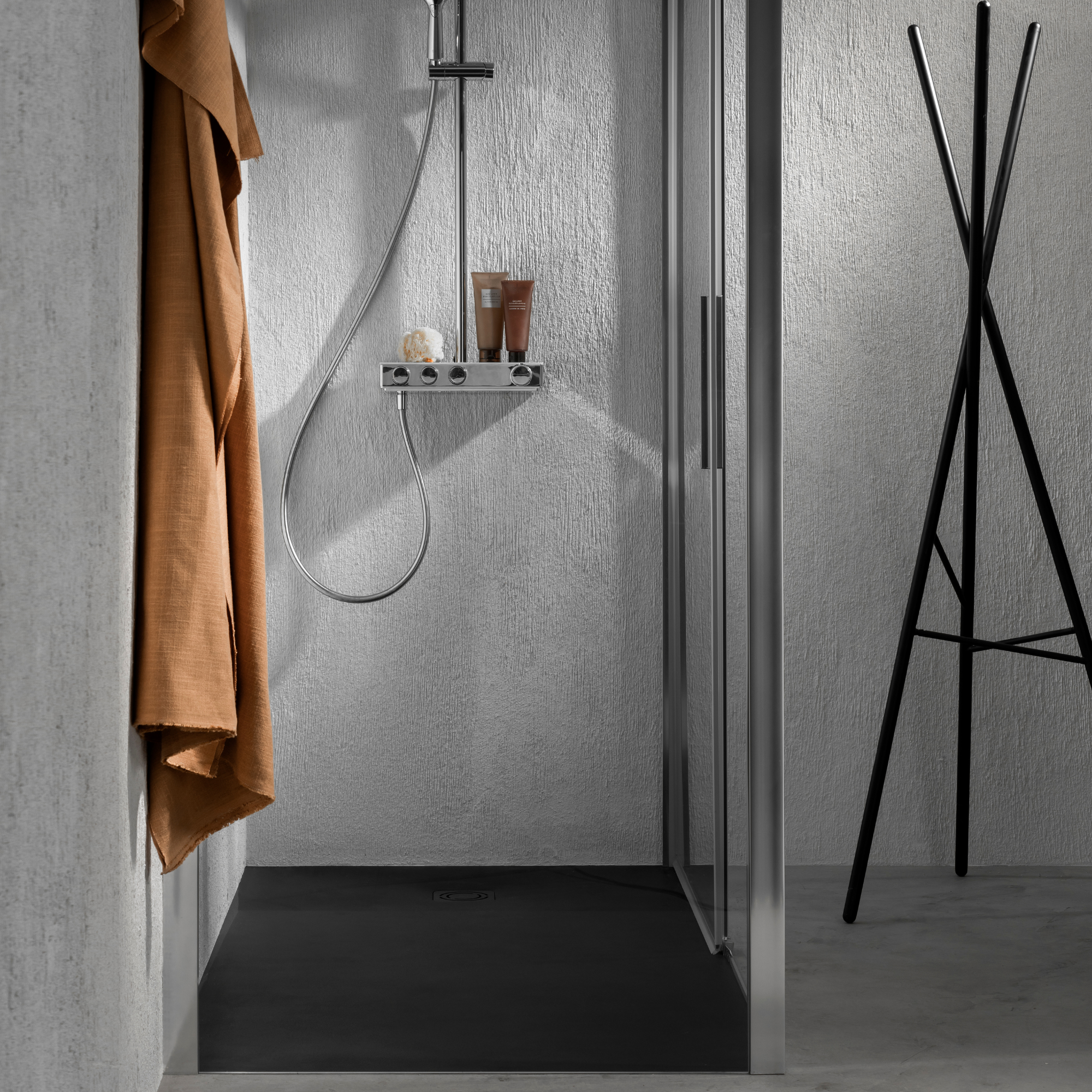 Roca Terran-n 1400X700 Shower Tray Black