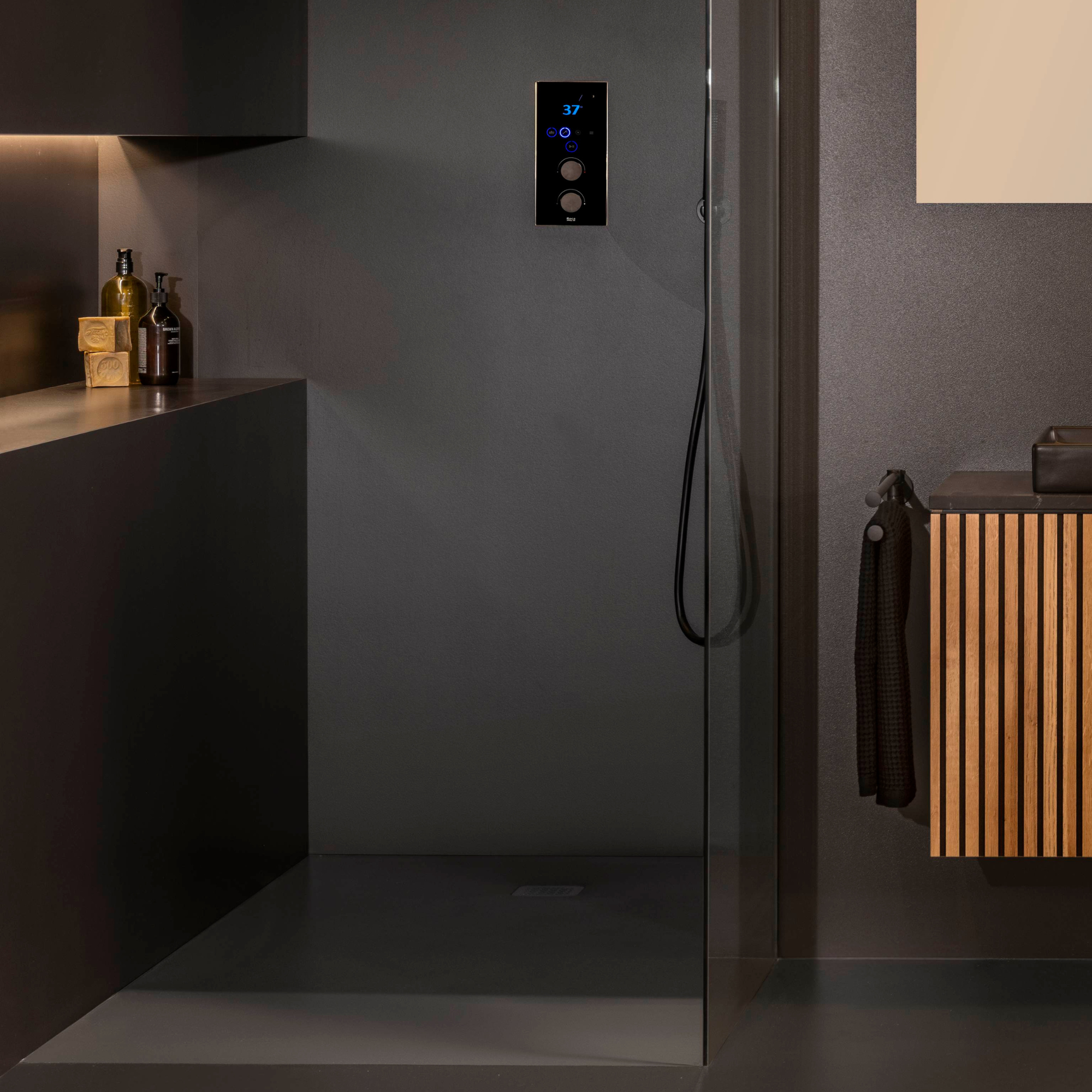 Roca Terran-N 1800X700mm Shower Tray Onyx