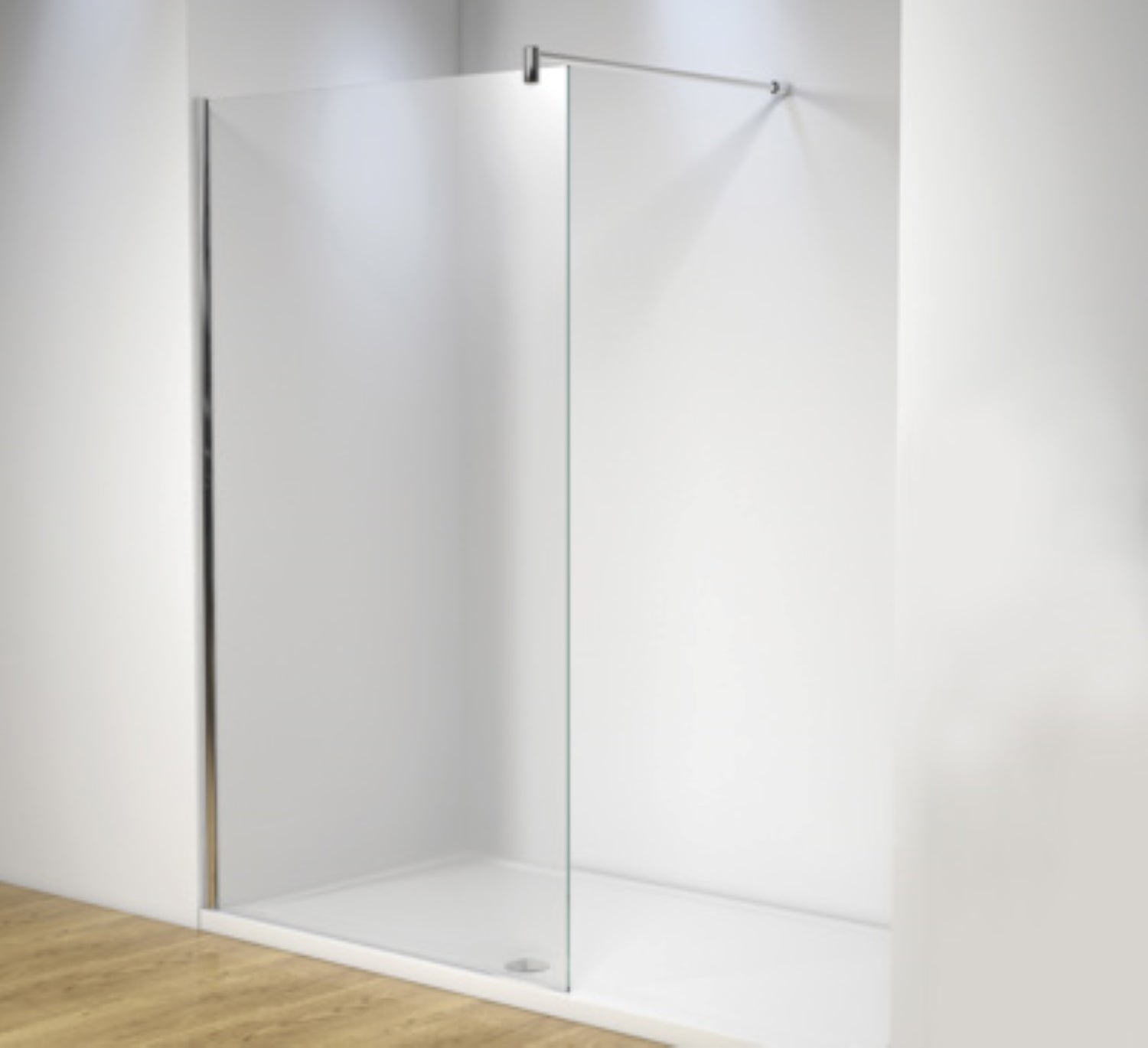 Kudos Showers Ultimate 2 10mm 400 Glass Panel 10WP400.