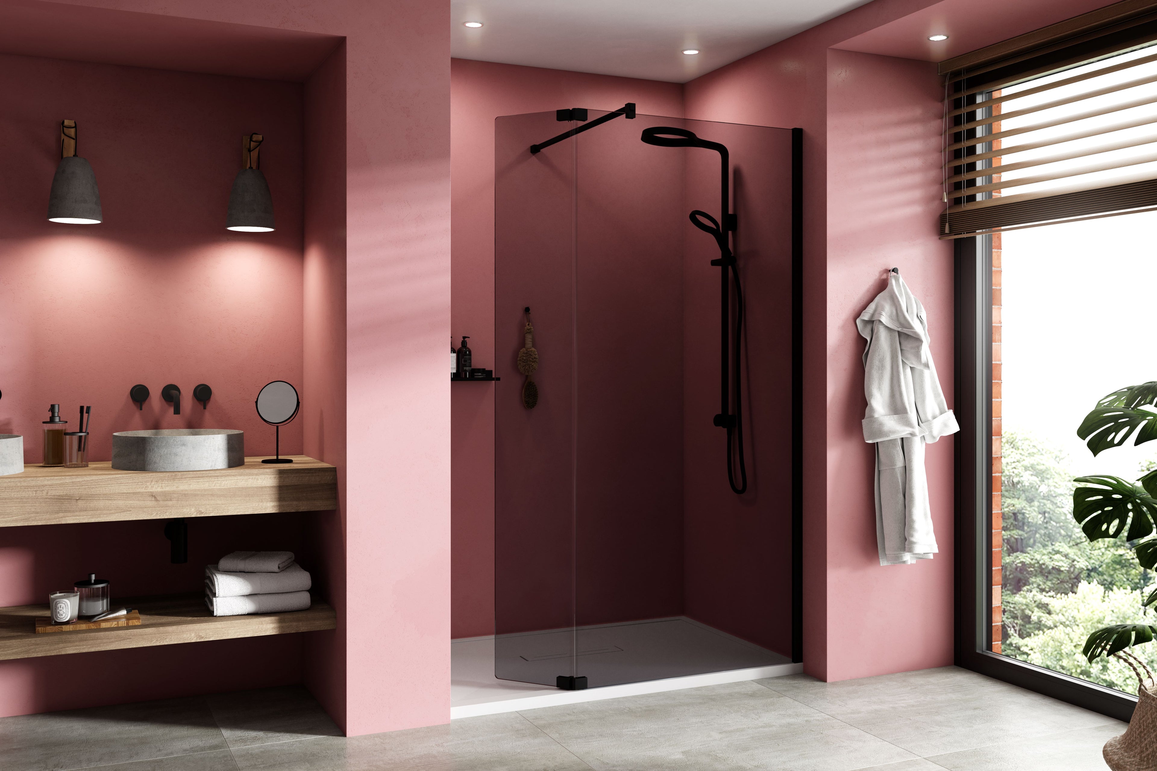 Kudos Showers Ultimate Flat Shower Panel 800mm
