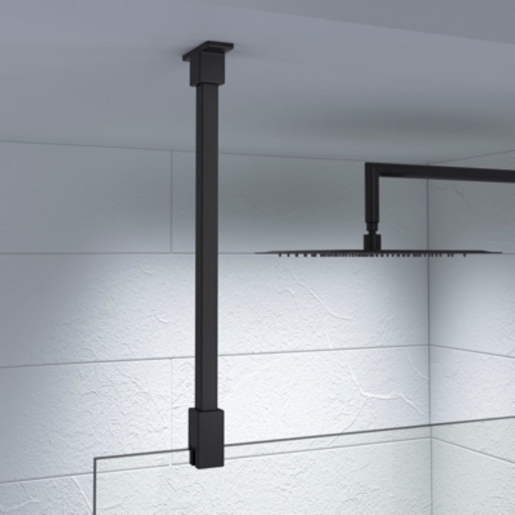 Kudos Showers Ultimate 2 Glass To Ceiling Stabiliser Pack 600mm Rail 10WPGC.