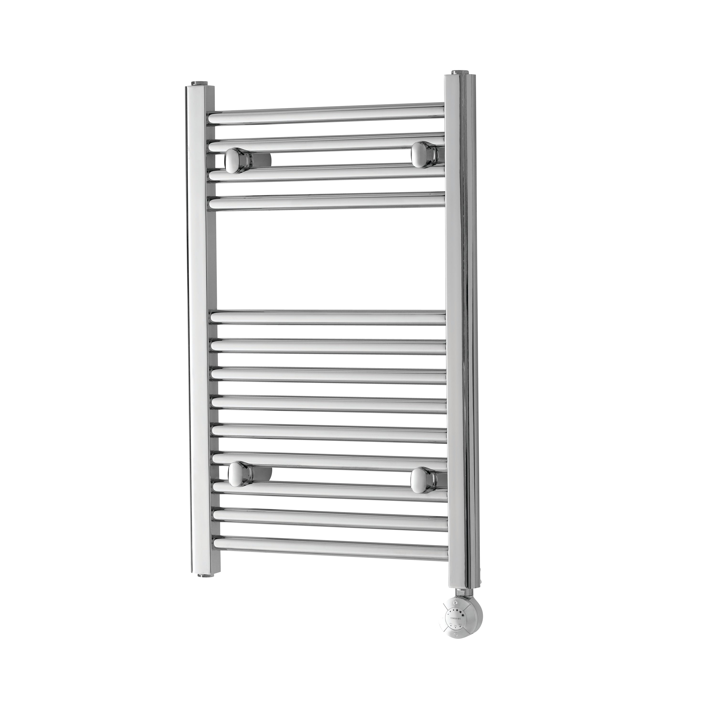 iflo Cerro Thermostatic Towel Radiator Chrome 691 x 600mm