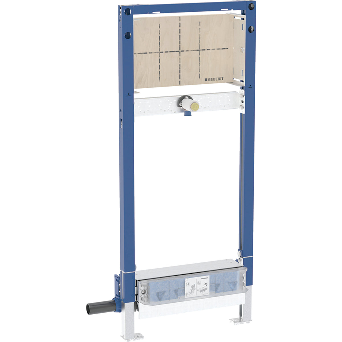 Geberit Duofix element for shower 130 cm with wall drain wall-mounted tap concealed for screed height at inlet 6590 mm 111.581.00.2
