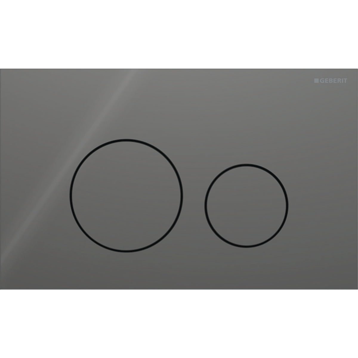 Geberit SIG40 ACT plate for dual flush round lava 115.628.JK.1