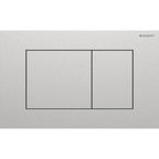 Geberit SIG40 ACT plate for dual flush square brushed easy-to-clean coated 115.629.FW.1