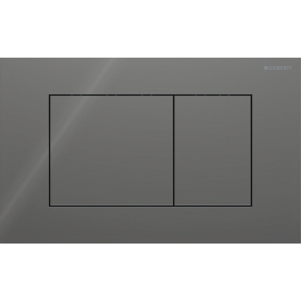 Geberit SIG40 ACT plate for dual flush square lava 115.629.JK.1