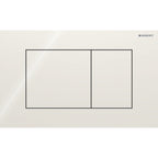 Geberit SIG40 ACT plate for dual flush square sand grey 115.629.JL.1