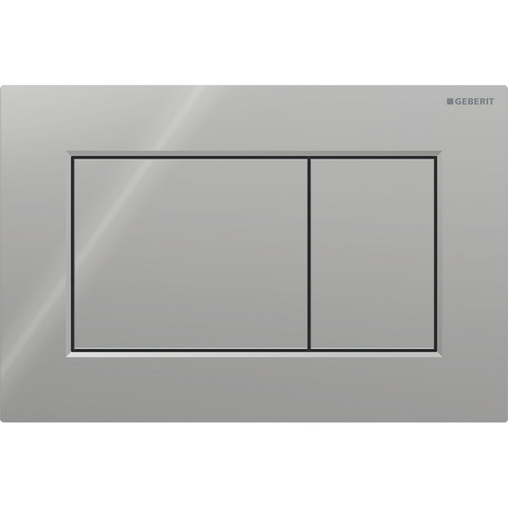 Geberit SIG01 ACT plate for dual flush square bright chrome-plated 115.660.21.1