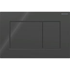 Geberit SIG01 ACT plate for dual flush square black 115.660.DW.1
