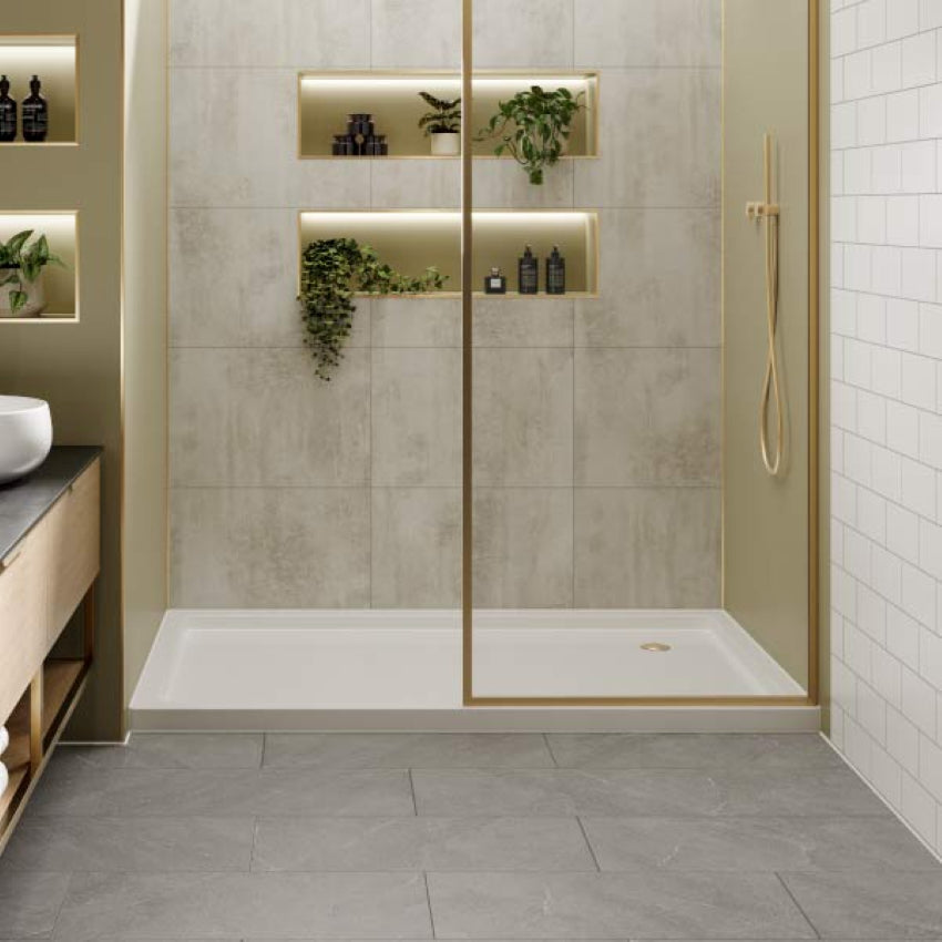 Multipanel CLICK DROP Floor - Monza - Tile - 604x302x6mm - 9PK - 1.64m2 per Pack