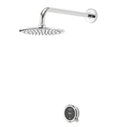 Aqualisa Quartz Touch Smart Digital Shower Concealed with Fixed Wall Head HP/CombiQZST.A1.BR.23.