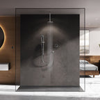 Aqualisa Quartz Touch Smart Divert With Concealed Adjustable & Fixed Ceiling Heads HP/Combi QZST.A1.BV.DVFC.23.