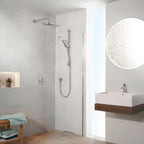 Aqualisa Visage Q Smart Shower Concealed With Adjustable And Wall Fixed Head Gravity Fed VSQ.A2.BV.DVFW.23
