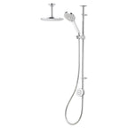 Aqualisa Unity Q Smart Shower Exposed With Adjustable And Ceiling Fixed Head HP/CombiUTQ.A1.EV.DVFC.23