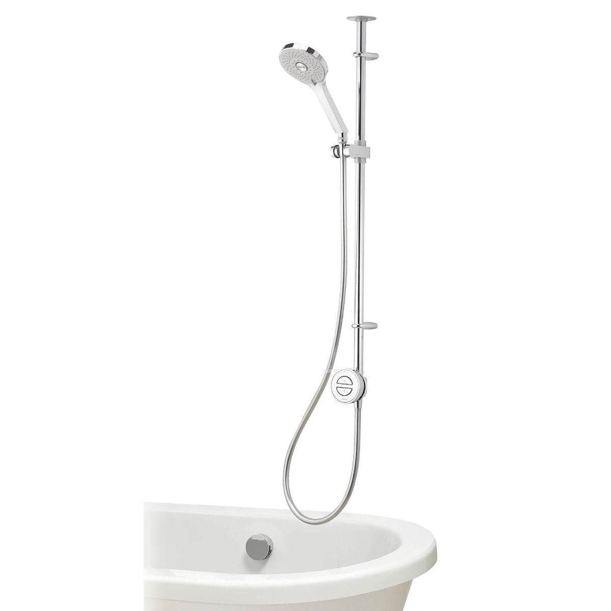 Aqualisa Unity Q Smart Shower Exposed With Bath Fill HP/CombiUTQ.A1.EV.DVBTX.23