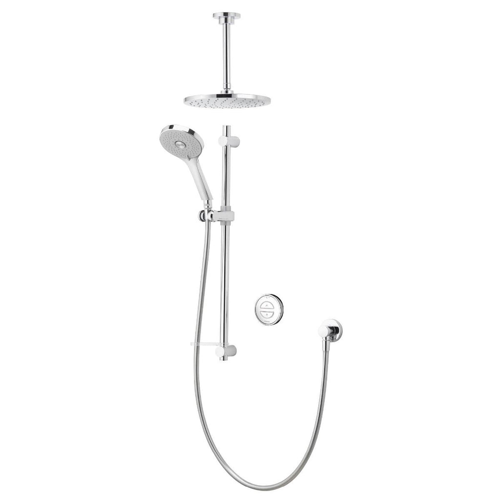 Aqualisa Unity Q Smart Shower Concealed With Adjustable And Ceiling Fixed Head HP/CombiUTQ.A1.BV.DVFC.23