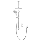 Aqualisa Unity Q Smart Shower Concealed With Adjustable And Ceiling Fixed Head HP/CombiUTQ.A1.BV.DVFC.23