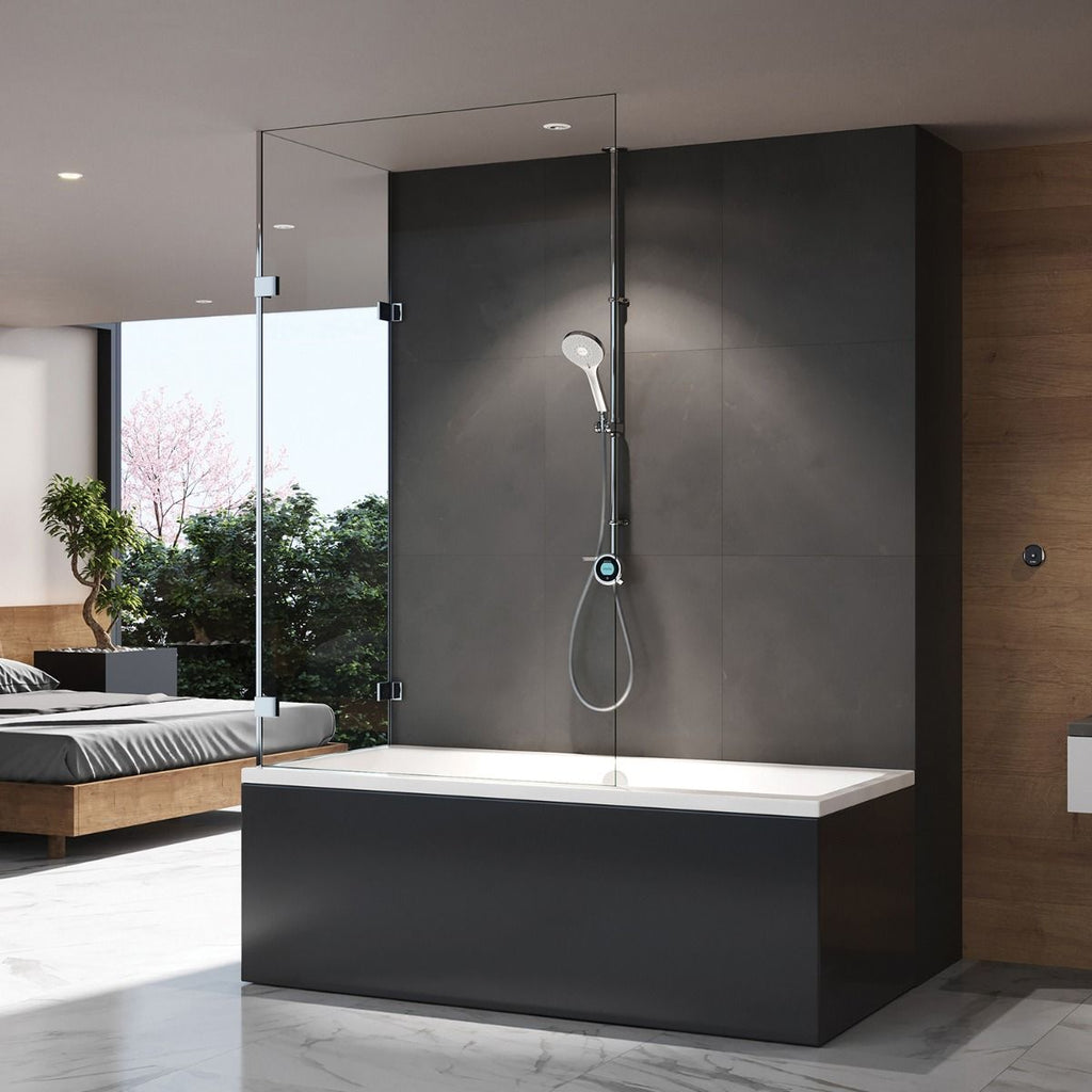 Aqualisa Optic Q Smart Shower Exposed With Bath Fill Gravity Fed OPQ.A2.EV.DVBTX.23