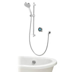 Aqualisa Optic Q Smart Shower Concealed With Adjustable Head And Bath Fill Gravity Fed OPQ.A2.BV.DVBTX.23.
