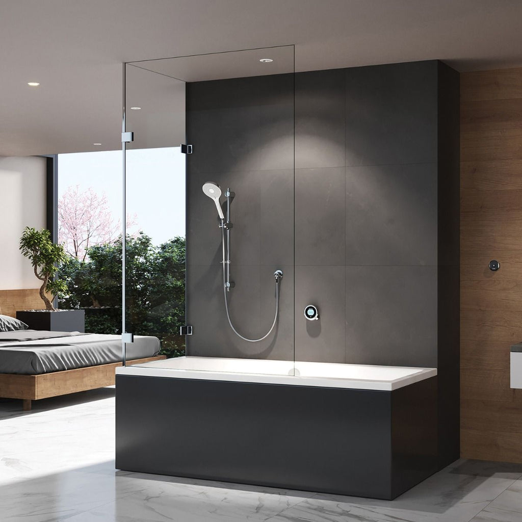 Aqualisa Optic Q Smart Shower Concealed With Adjustable Head And Bath Fill Gravity Fed OPQ.A2.BV.DVBTX.23.