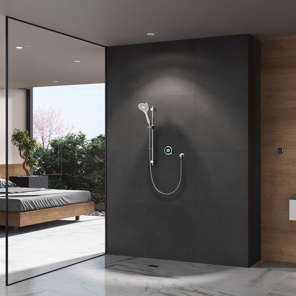 Aqualisa Optic Q Smart Shower Concealed With Adjustable Head Gravity Fed OPQ.A2.BV.23.