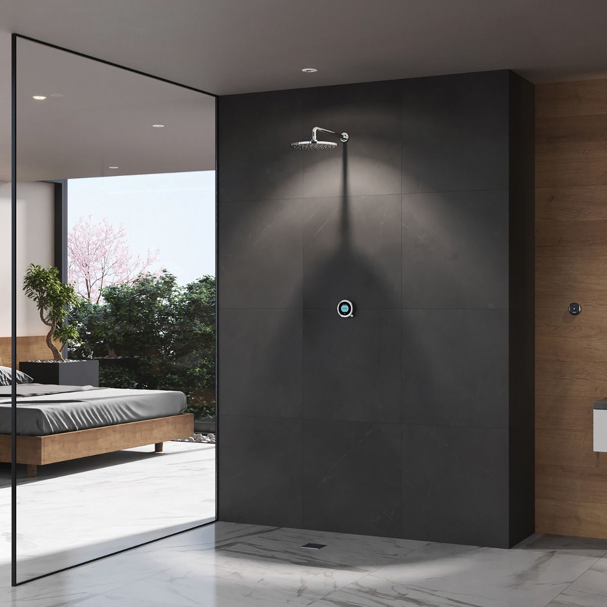 Aqualisa Optic Q Smart Shower Concealed With Fixed Head Gravity Fed OPQ.A2.BR.23.