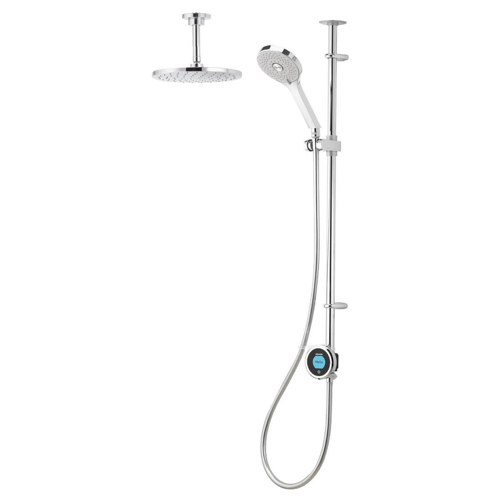 Aqualisa Optic Q Smart Shower Exposed With Adjustable And Ceiling Fixed Head HP/CombiOPQ.A1.EV.DVFC.23