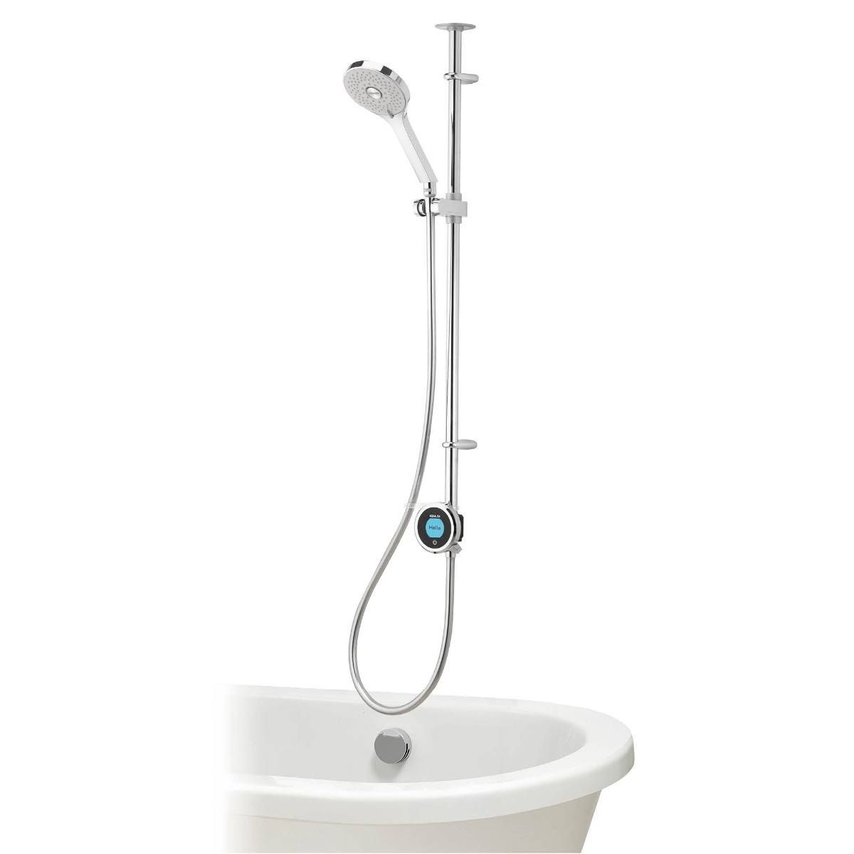 Aqualisa Optic Q Smart Shower Exposed With Bath Fill HP/Combi OPQ.A1.EV.DVBTX.23.