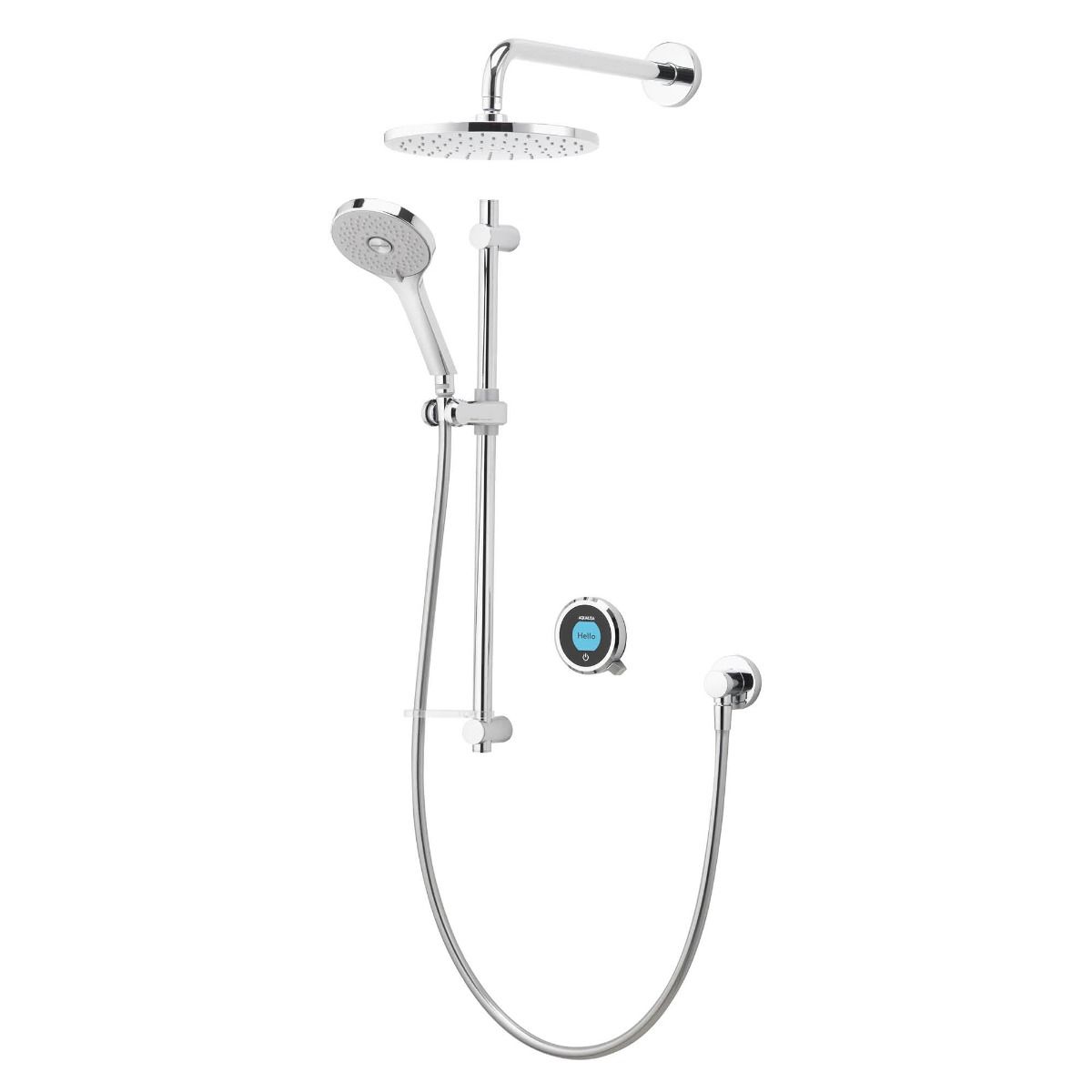Aqualisa Optic Q Smart Shower Concealed With Adjustable And Wall Fixed Head HP/CombiOPQ.A1.BV.DVFW.23