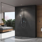 Aqualisa Optic Q Smart Shower Concealed With Adjustable And Wall Fixed Head HP/CombiOPQ.A1.BV.DVFW.23