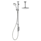 Aqualisa iSystem Smart Divert Exp Adjustable With Ceiling Fx Heads Gravity Fed ISD.A2.EV.DVFC.23