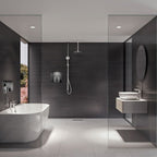 Aqualisa iSystem Smart Divert Exp Adjustable With Ceiling Fx Heads Gravity Fed ISD.A2.EV.DVFC.23