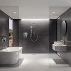 Aqualisa iSystem Smart Divert Concealed Adjustable With Wall Fx Heads Gp ISD.A2.BV.DVFW.23