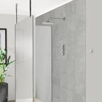 Aqualisa iSystem Smart Concealed With Wall Fix Head Gravity Fed ISD.A2.BFW.23