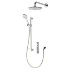 Aqualisa iSystem Smart Divert Concealed Adjustable With Wall Fx Heads HP/CombiISD.A1.BV.DVFW.23