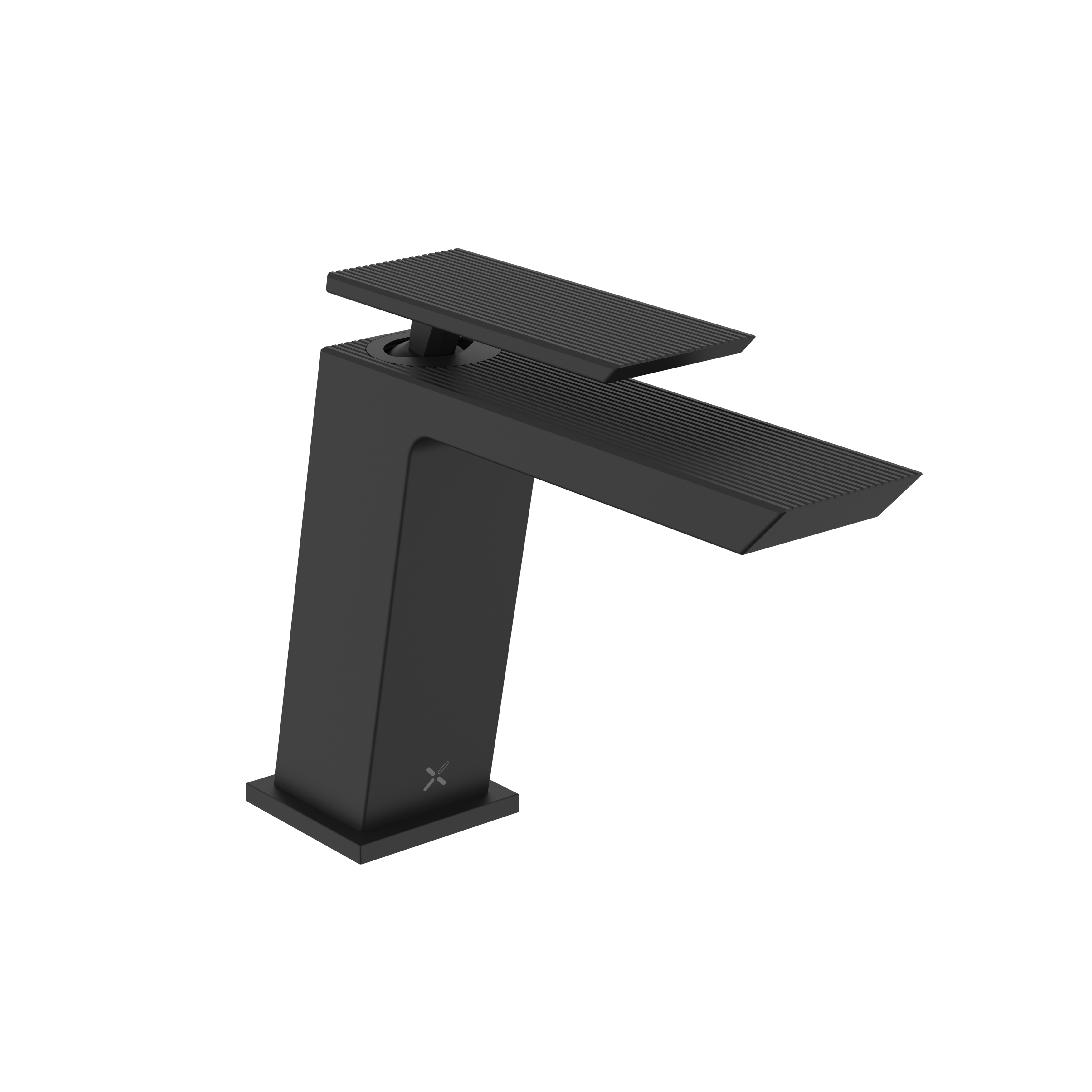 Crosswater Limit Basin Monobloc Matt Black